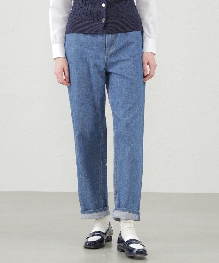 マッキントッシュフィロソフィーデニム 40 ステンカラー GREY LABEL シンチバックテーパードデニム(パンツ)｜MACKINTOSH