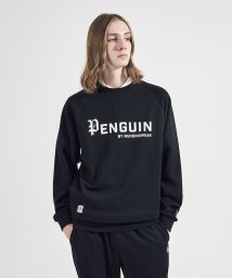 Penguin by Munsingwear(ペンギン　バイ　マンシングウェア)/CREW NECK SWEAT SHIRT / クルーネックスウェットシャツ/ブラック