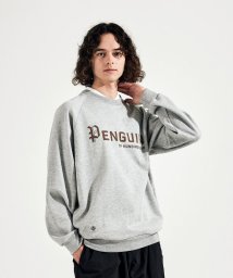 Penguin by Munsingwear(ペンギン　バイ　マンシングウェア)/CREW NECK SWEAT SHIRT / クルーネックスウェットシャツ/グレー