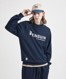 Penguin by Munsingwear(ペンギン　バイ　マンシングウェア)/CREW NECK SWEAT SHIRT / クルーネックスウェットシャツ/ネイビー