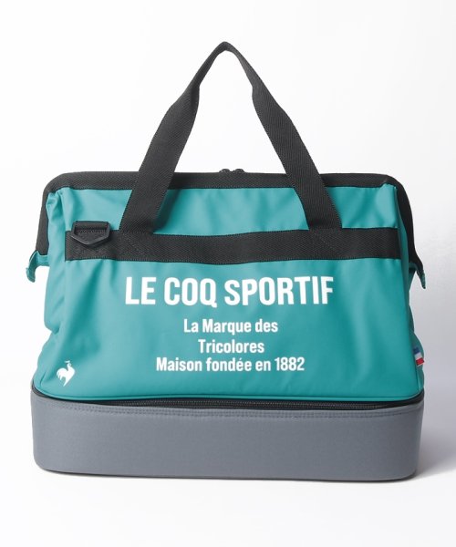 le coq sportif GOLF (ルコックスポルティフ（ゴルフ）)/二層式ボストンバッグ 約46×36×25(cm)/グリーン