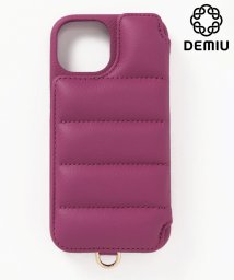 Demiu(Demiu)/Demiu / デミュ】BALLON iPhone15 iPhoneケース アイフォンケース 本革 リアルレザー プレゼント　ギフト/ピンク