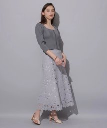 Rirandture/カットワークレース刺繍スカート/505843647