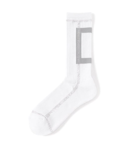 LHP(エルエイチピー)/DankeSchon/ダンケシェーン/LINE SOCKS/ホワイト