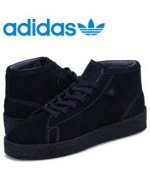 adidas/ アディダス オリジナルス adidas Originals スタンスミス クレープ ミッド スニーカー メンズ STAN SMITH CREPE MID ブラ/505846832