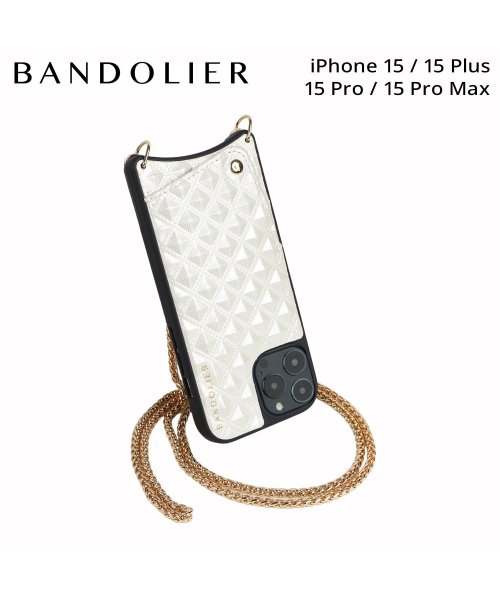 BANDOLIER バンドリヤー iPhone15 15Pro iPhone 15 Pro Max iPhone 15 Plus スマホケース スマホショルダ iPhone Pro 1cmiPhone BANDOLIER バンドリヤー 4cm×高さ：18cm×マチ：2 7cm×高さ：16 6cm×マチ：2