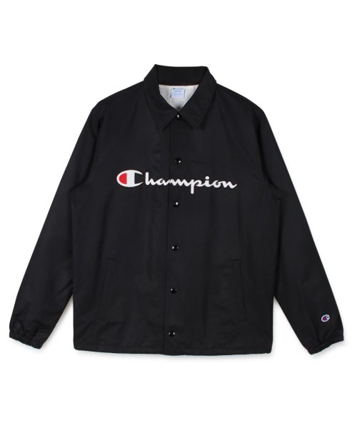 CHAMPION(チャンピオン)/チャンピオン Champion ジャケット コーチジャケット アウター メンズ COACH JACKET ブラック ネイビー 黒 C3－R608/ブラック