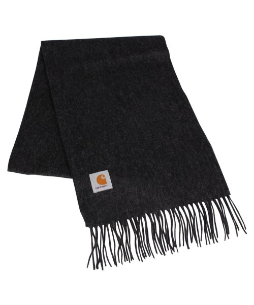 Carhartt(カーハート)/カーハート carhartt マフラー スカーフ メンズ レディース CLAN SCARF ブラック グレー ネイビー オレンジ ブラウン 黒 I013507/ダークグレー