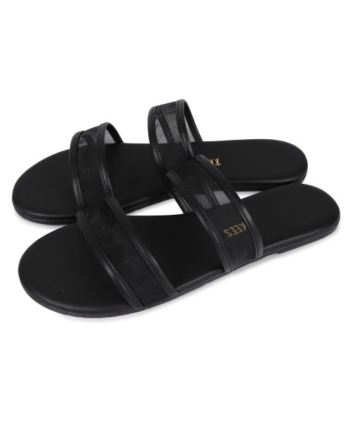 Tkees(ティキーズ)/Tkees ティキーズ サンダル スライドサンダル レディース WOMENS SANDAL VIV ブラック ブラウン ベージュ 黒/その他