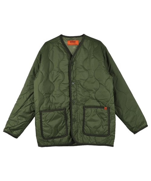 ユニバーサルオーバーオール UNIVERSAL OVERALL ジャケット キルティング アウター キルト メンズ レディース ノーカラー QUILT JACK OVERALL ユニバーサルオーバーオール UNIVERSAL メンズ QUILT