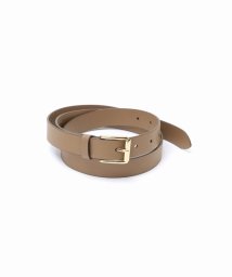 journal standard  L'essage (ジャーナルスタンダード　レサージュ)/【MAISON BOINET/メゾンボワネ】25MM BELT IN NAPPA LEATHER：ベルト/グレーC