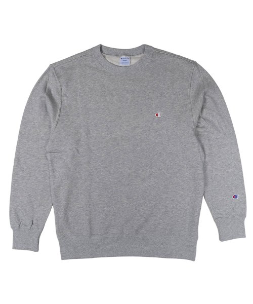 CHAMPION(チャンピオン)/ チャンピオン Champion トレーナー スウェット クルーネック メンズ CREWNECK SWEAT SHIRT ブラック ホワイト グレー ネイビー /グレー