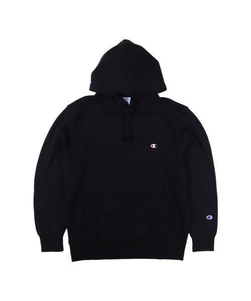 CHAMPION(チャンピオン)/ チャンピオン Champion パーカー スウェット プルオーバー フーデッド メンズ HOODED SWEAT SHIRT ブラック ホワイト グレー ネイ/ブラック