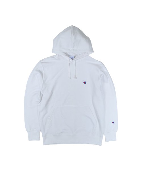 CHAMPION(チャンピオン)/ チャンピオン Champion パーカー スウェット プルオーバー フーデッド メンズ HOODED SWEAT SHIRT ブラック ホワイト グレー ネイ/ホワイト