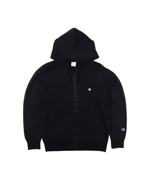 CHAMPION(チャンピオン)/ チャンピオン Champion パーカー スウェット ジップアップ メンズ ZIP FOODED SWEAT SHIRT ブラック ホワイト グレー ネイビー/ブラック