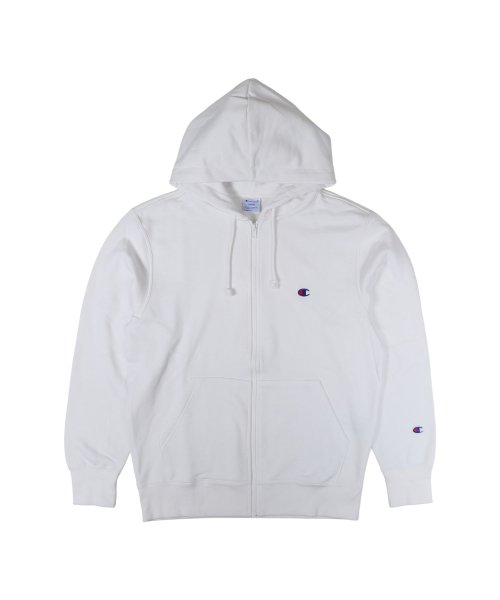 CHAMPION(チャンピオン)/ チャンピオン Champion パーカー スウェット ジップアップ メンズ ZIP FOODED SWEAT SHIRT ブラック ホワイト グレー ネイビー/ホワイト