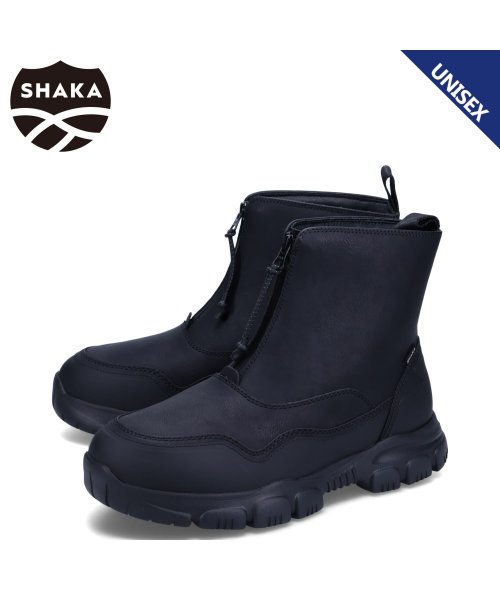 SHAKA シャカ ブーツ センタージップ トレック ジップ ブーティー メンズ レディース 撥水 TREK ZIP BOOTIE AT ブラック 黒 SK－ SHAKA シャカ AT TREK ZIP BOOTIE トレック ジップ ブーティー