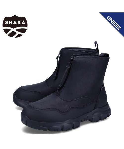 SHAKA(シャカ)/ SHAKA シャカ ブーツ センタージップ トレック ジップ ブーティー メンズ レディース 撥水 TREK ZIP BOOTIE AT ブラック 黒 SK－/その他