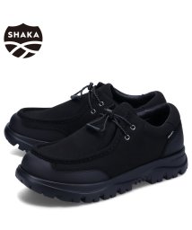 SHAKA/ SHAKA シャカ チロリアンシューズ モカシン トレイル チロルモック EX メンズ TRAIL TYROL MOC EX ブラック 黒 SK－254/505847890