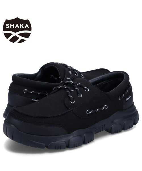 SHAKA シャカ モカシンシューズ デッキシューズ トレック キャンプ モック AT メンズ TREK CAMP MOC AT ブラック 黒 SK－257 AT SHAKA シャカ TREK CAMP MOC トレック キャンプ モック 3M