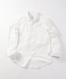 Men's Bigi(メンズビギ)/【ACTIVE TAYLOR】コーコランコットン鹿の子ドレスシャツ/ホワイト