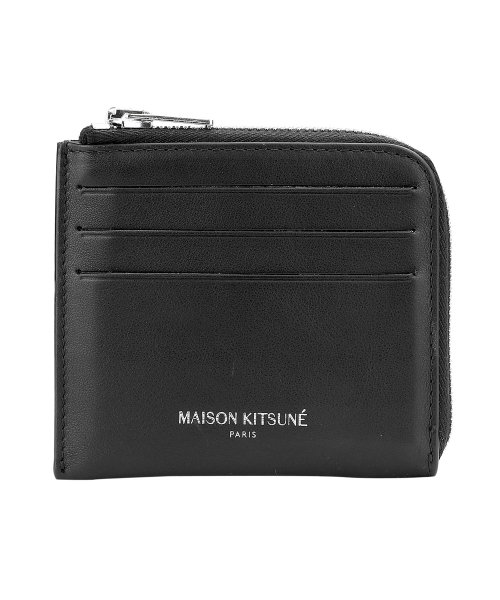 MAISON KITSUNE(メゾンキツネ)/MAISON KITSUNE メゾン キツネ カードケース LM05342LC0038 P199/ブラック