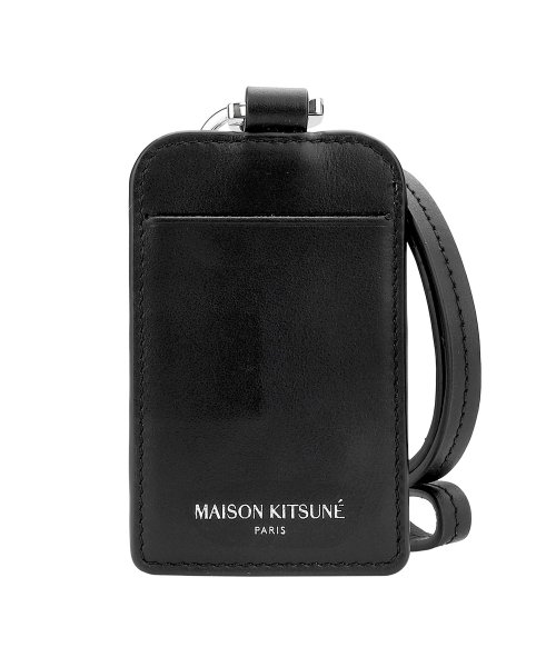 MAISON KITSUNE(メゾンキツネ)/MAISON KITSUNE メゾン キツネ カードケース LM05348LC0038 P199/ブラック
