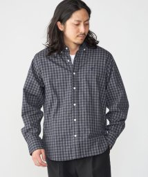 SHIPS MEN/*SHIPS: MADE IN JAPAN ワンポイント ロゴ ギンガムチェック ボタンダウンシャツ/505848543