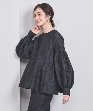 UNITED ARROWS/ツートーン ジャカード ブラウス/505848642