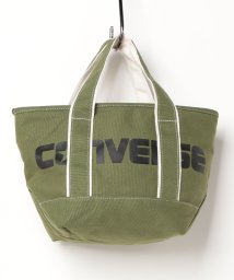 MAISON mou(メゾンムー)/【CONVERSE/コンバース】canvasS tote/キャンバスSトートバッグ/カーキ系1