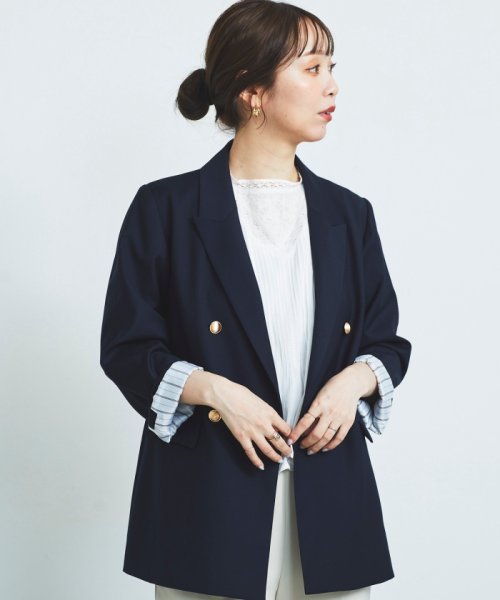 ダブルブレストジャケット 