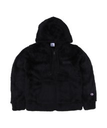 CHAMPION/ チャンピオン Champion ジャケット フリースジャケット ジップアップ アウター フーデッド レディース ZIP FOODED JACKET ブラック /505847747