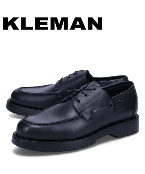 KLEMAN(クレマン)/ KLEMAN クレマン デッキシューズ モカシン 靴 ドナト メンズ Uチップ DONATO ブラック 黒 82102/その他