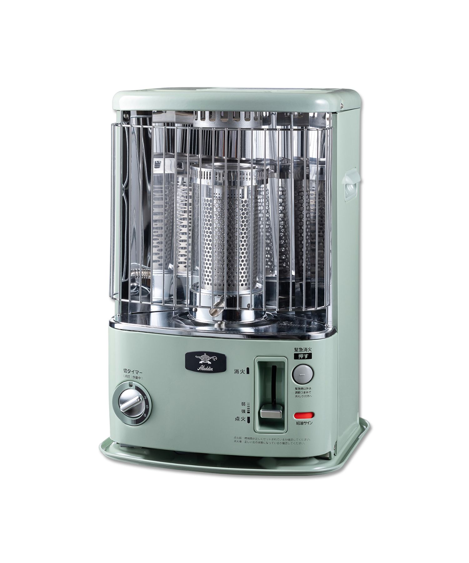 アラジン　Aladdin 石油ストーブ　グリーン Aladdin/アラジン 石油ストーブ「ブルーフレーム」 グリーン・ホワイト