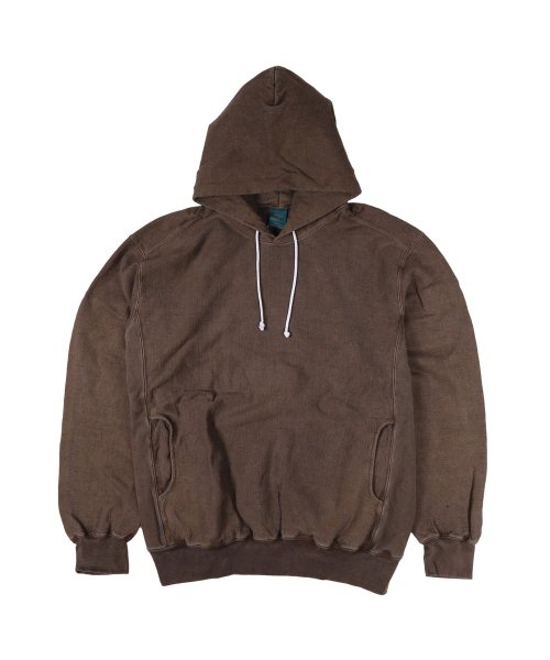 Good On(Good On)/ Good On グッドオン パーカー スウェット プルオーバー メンズ HEAVY PULLOVER HOOD SWEAT ブラック ブラウン 黒 GOBW1/ブラウン