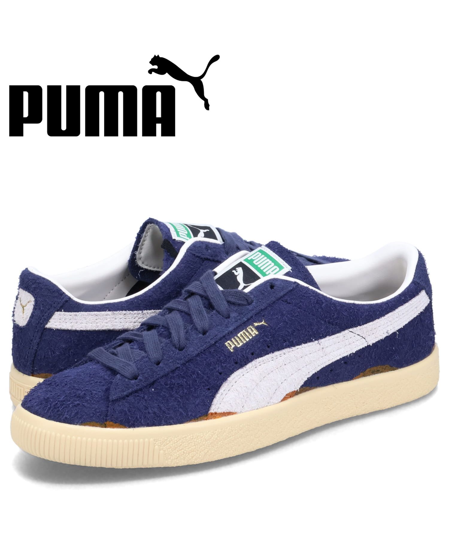 PUMA プーマ スウェード ヴィンテージ ザネバーウォーン2 スニーカー メンズ スエード SUEDE VTG THE NEVERWORN 2  ネイビー 3