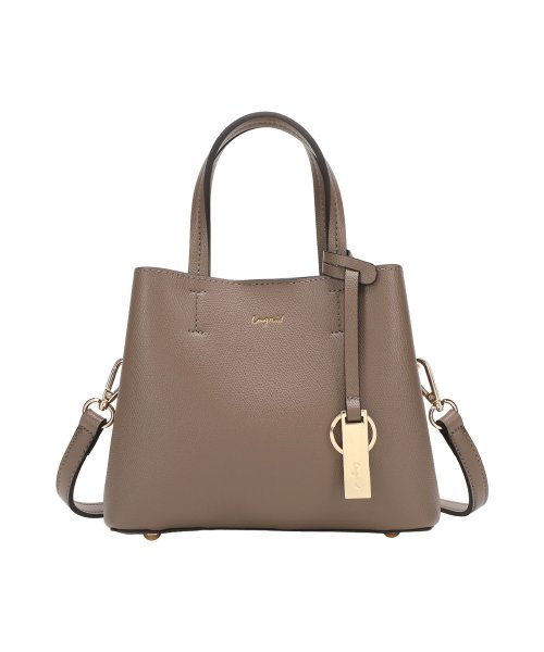 Ungrid(アングリッド)/ アングリッド Ungrid トートバッグ ショルダー ハンドバッグ レディース 斜め掛け MINI HANDBAG 51180S/グレージュ