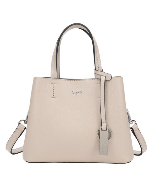 Ungrid(アングリッド)/ アングリッド Ungrid トートバッグ ショルダー ハンドバッグ レディース 斜め掛け MINI HANDBAG 51180S/アイボリー