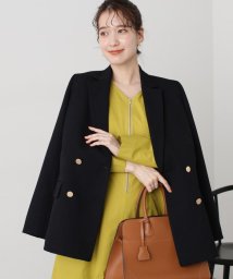 N Natural Beauty Basic(エヌナチュラルビューティベーシック)/ダブルクロステーラージャケット 24SS/ネイビー