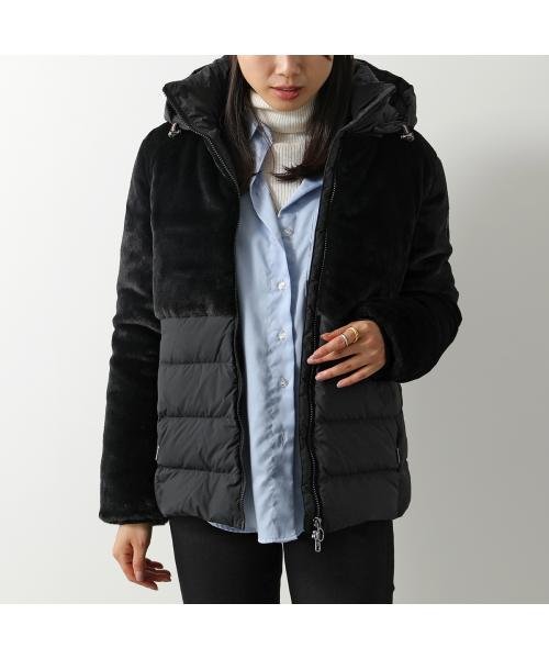 CAPE HORN ダウンジャケット ARENAL エコファー 異素材切替 CAPE HORN ARENAL エコファー