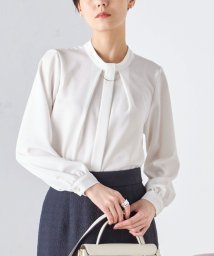 SHIPS WOMEN/〈手洗い可能〉フロント タック パーツ ブラウス 24SS ◇/505850164