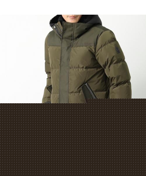 MACKAGE ダウンジャケット RILEY フード付き 撥水 ムートン ダウンジャケット RILEY MACKAGE フード付き 撥水