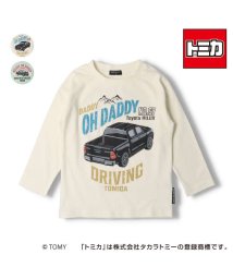 DaddyOhDaddy(ダディオダディ)/【子供服】 Daddy Oh Daddy (ダディオダディ) 【トミカ】長袖Ｔシャツ 90cm～130cm V12850/オフホワイト