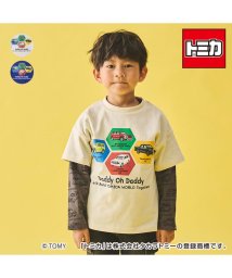 DaddyOhDaddy(ダディオダディ)/【子供服】 Daddy Oh Daddy (ダディオダディ) 【トミカ】Ｔシャツ２枚セット 90cm～130cm V12851/ホワイト