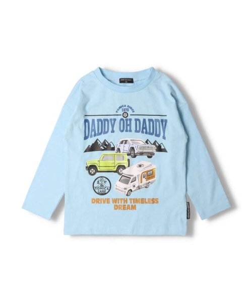 DaddyOhDaddy(ダディオダディ)/【子供服】 Daddy Oh Daddy (ダディオダディ) 【トミカ】長袖Ｔシャツ 90cm～130cm V12852/ライトブルー