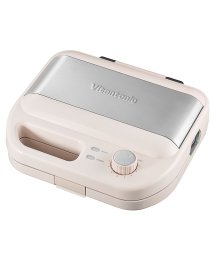 Vitantonio/ ビタントニオ Vitantonio ホットサンドメーカー トースター 電気 2枚焼き 洗える タイマー 焼き型2種付ワッフル＆ホットサンドベーカー WAFFL/505850335