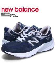 new balance/ ニューバランス new balance 990 スニーカー キッズ Wサイズ ネイビー PV990NV6/505850388