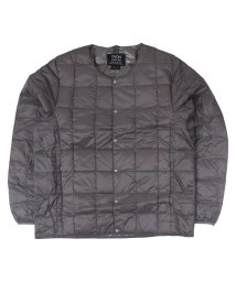 TAION/ TAION タイオン インナーダウン ジャケット アウター メンズ ベーシック クルーネックボタン 防寒 CREW NECK BUTTON DOWN JACK/505850438