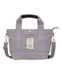 AVOCA(アヴォカ)/ AVOCA アヴォカ バッグ トートバッグ ショルダー レディース ファスナー付き SHOULDER TOTE BAG ACT－002/グレー