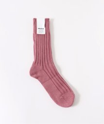 JOURNAL STANDARD relume Men's(ジャーナルスタンダード　レリューム　メンズ)/【DECKA/デカ】 Cased Heaveyweight Plain Socks/ピンクA